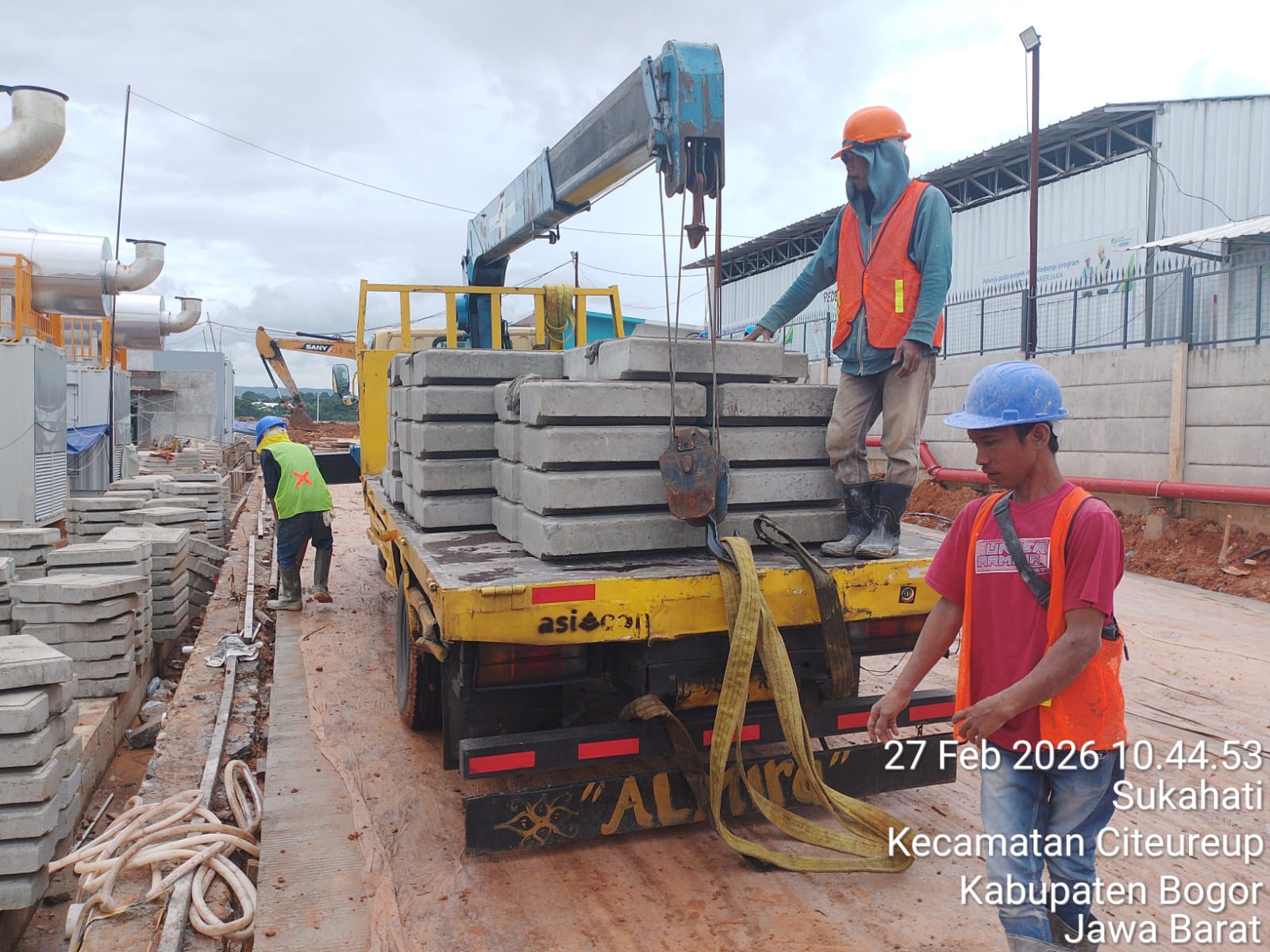 Pengiriman material Beton Precast, Cover U-Ditch 500x600mm